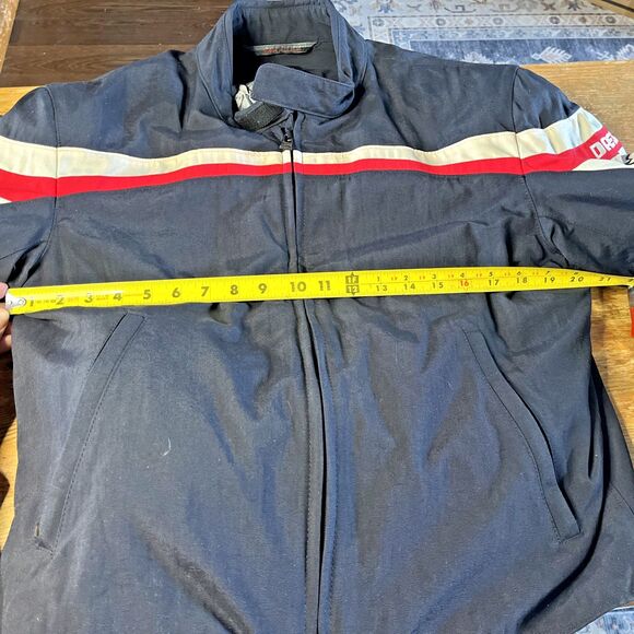 Dainese Men's Motorcycle Riding Jacket Size 52 Shoulder Elbow Protection - Picture 12 of 13